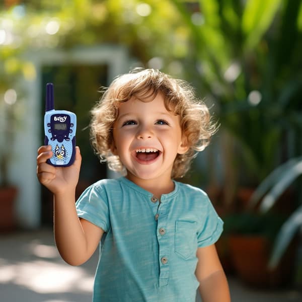 Bluey Digital Walkie Talkie up to 1000m Range LCD