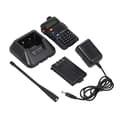 Miniatyrbillede 2 af 2: Dual Band Transceiver, 128 hukommelseskanaler, 5W RF-effekt, 1800mAh batteri,EU, sort