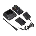 Miniatyrbillede 1 af 2: Dual Band Transceiver, 128 hukommelseskanaler, 5W RF-effekt, 1800mAh batteri,EU, sort