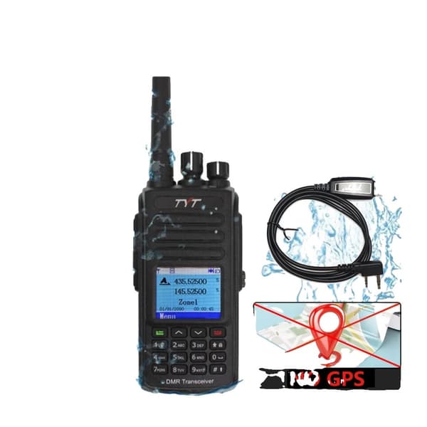 Digitaalinen radio, IP67 vesitiivis, 3000 kanavaa, ulostulo,UV390P-10W-NoGPS-AES