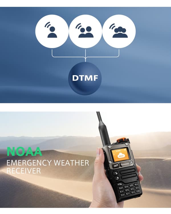 Walkie Talkie, Maksimi Etäisyys: 5 km - 10 km, Kannettava Suunnittelu