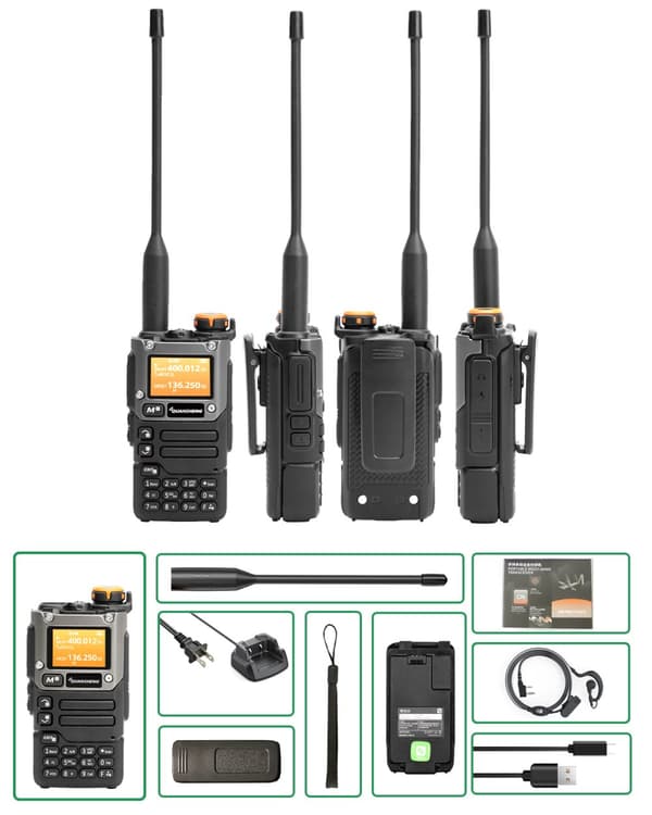 Walkie Talkie, Maksimi Etäisyys: 5 km - 10 km, Kannettava Suunnittelu
