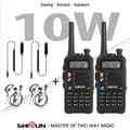 Miniatyrbillede 2 af 2: Walkie Talkie, 10W Strøm, Langdistancekommunikation,12V-HD