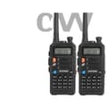 Miniatyrbillede 1 af 2: Walkie Talkie, 10W Strøm, Langdistancekommunikation, 2 stk