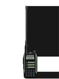 Miniatyrbillede 1 af 2: Walkie Talkie, IP68 vandtæt, Lang rækkevidde, 1 stk grøn