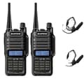 Miniatyrbild 1 av 2: Baofeng UV-9R Plus Walkie Talkie, IP67 Vattentät, Kommunikation på Långt Avstånd,lägg till Air Tube Headset
