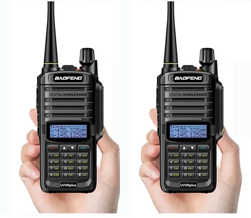 Baofeng UV-9R Plus Walkie Talkie, IP67-vesitiivis, pitkän kantaman kommunikointi,2 baofeng uv9r PLUS2 baofeng uv9r PLUS