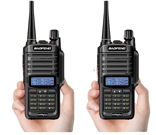 Baofeng UV-9R Plus Walkie Talkie, IP67-vesitiivis, pitkän kantaman kommunikointi,2 baofeng uv9r PLUS2 baofeng uv9r PLUS