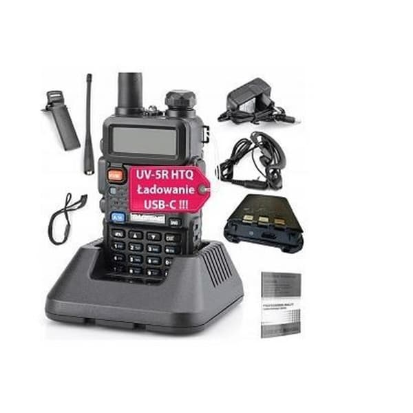 Walkie-Talkie Baofeng UV-5R HTQ USB-C