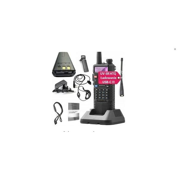 Walkie-Talkie Baofeng UV-5R HTQ 3800 USB-C