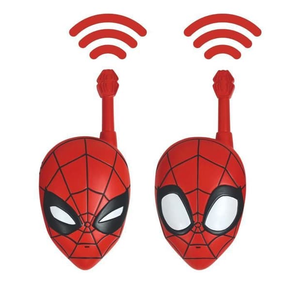 Talkies-walkies - LEXIBOOK - Spiderman 3D - Räckvidd 200m - Ergonomisk design - 2 kanaler