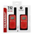 Miniatyrbild 6 av 6: Walkie-Talkie Motorola T42 RED 1,3" LCD 4 km
