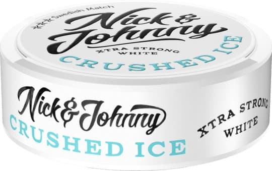 Nick & Johnny Crushed Ice White Extra Strong