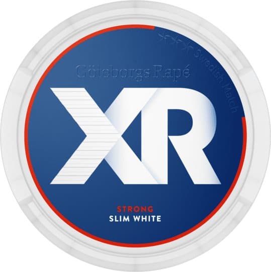 XR Göteborgs Rapé Slim White Portion Strong
