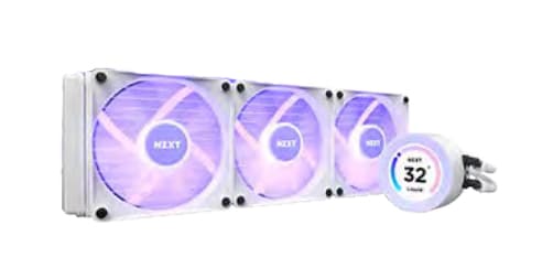 NZXT Kraken Elite 360 RGB Processor All-in-one liquid cooler 12 cm White 1 pc(s)