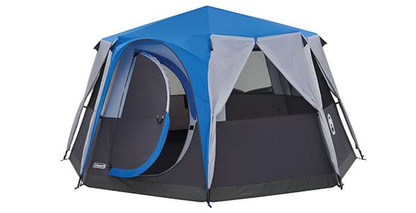 Coleman Cortes Octagon 8 8 person(s) Black, Blue, Grey Dome/Igloo tent