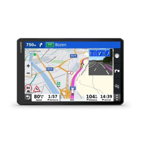 Garmin Camper 1090 GPS tracker Car 16 GB Black