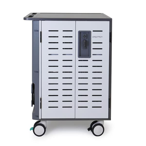 Ergotron DM40-2009-2 portable device management cart/cabinet Freestanding Silver