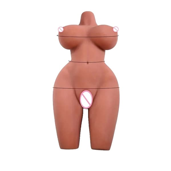 Mandlig Masturbator, Blødt Silikone Materiale, Flere Vægtmuligheder,9 kg dukke