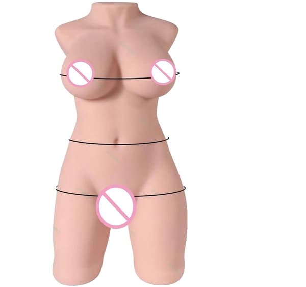 Masturbator, Blødt TPE-materiale, 9,5 kg vægt,9,5 kg