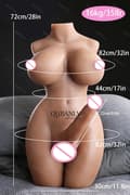Miniatyrbild 2 av 2: Silicone Manlig Masturbator, Realistiskt TPE Material, 9,5 kg Vikt,16 kg