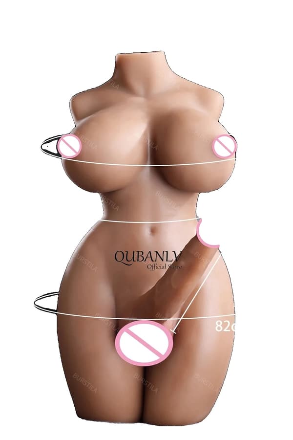 Silicone Manlig Masturbator, Realistiskt TPE Material, 9,5 kg Vikt,16 kg