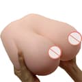 Pikkukuva 1 / 2: Silicone-miesmasturbaattori, 100 % vedenkestävä, useita kanavia,2.8KG Rinta