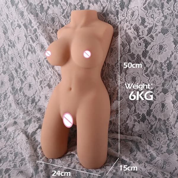 Vuxen kvinnlig torso,6kg-50cm