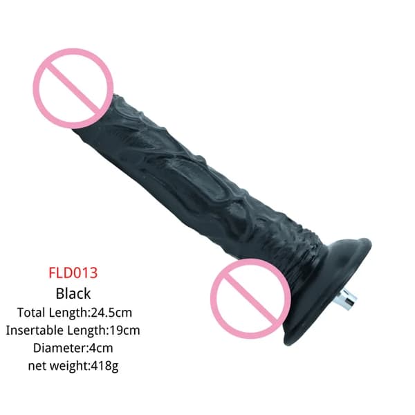 Sexmaskinsats, ljudlös, VAC-U-Lock, FLD013