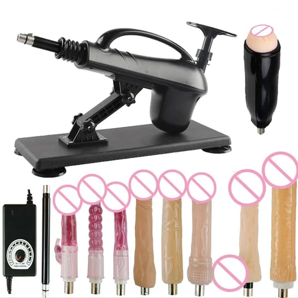 Automatisk Sexmaskin, Uppgraderad A2SS, 3XLR Anslutningsport, CR-YB-A2SS016