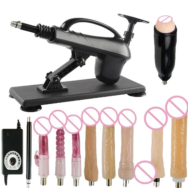 Automatisk Sexmaskin, Uppgraderad A2SS, 3XLR Anslutningsport, CR-YB-A2SS016