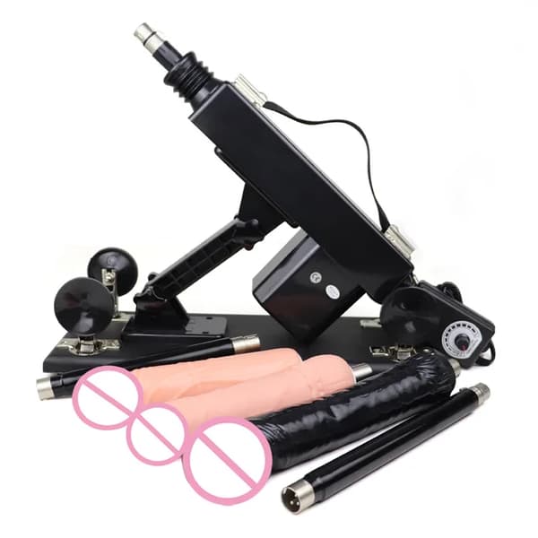 Sexmaskiner för kvinnor, automatisk onanipump, stor dildo, A2 Tyst B