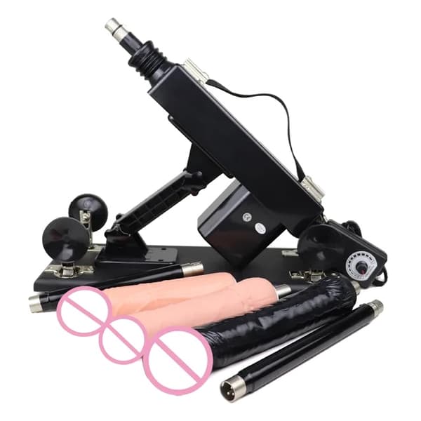 Sexmaskiner för kvinnor, automatisk onanipump, stor dildo, A2 Tyst B