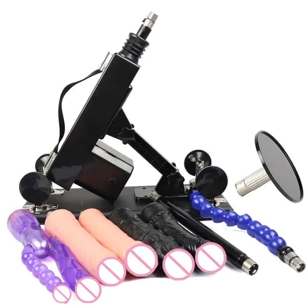 Sexmaskiner för kvinnor, automatisk onanipump, stor dildo, A2 Mute I Sucker