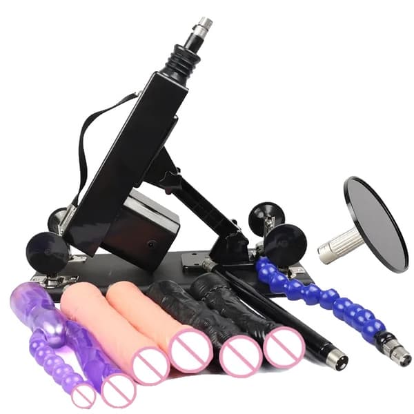 Sexmaskiner för kvinnor, automatisk onanipump, stor dildo, A2 Mute I Sucker