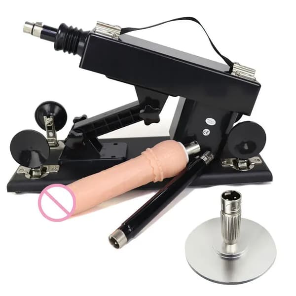 Sexmaskiner för kvinnor, automatisk onanipump, stor dildo, A2 Tyst Suge F1
