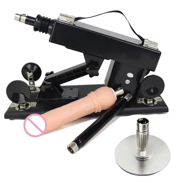 Sexmaskiner för kvinnor, automatisk onanipump, stor dildo, A2 Tyst Suge F1