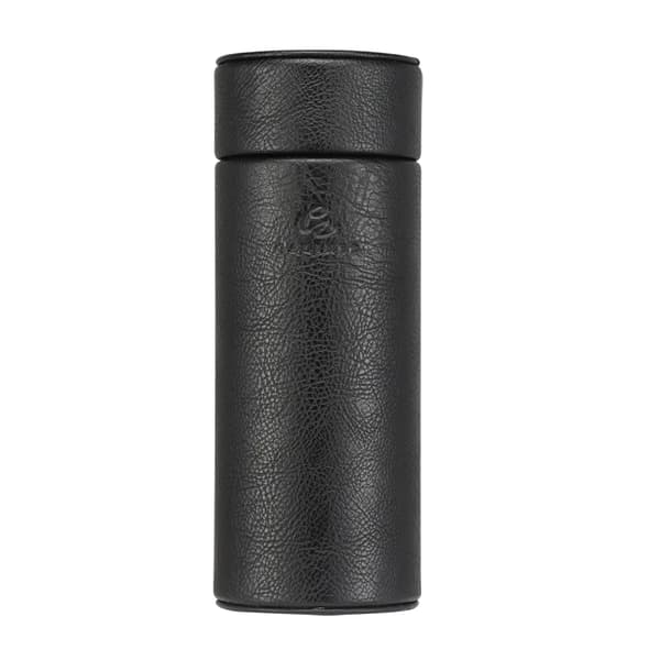 Rese cigarrväska, cederträ konstruktion, portabel design, Svart