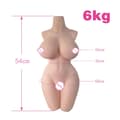 Pikkukuva 2 / 2: Realistinen puolivartalo, räätälöity, turvallinen materiaali, monipuoliseen käyttöön,6kg