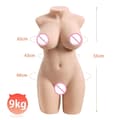 Miniatyrbild 2 av 2: Realistisk kvinnlig torso, flera viktalternativ, olika dimensioner, lätt att rengöra,9KG