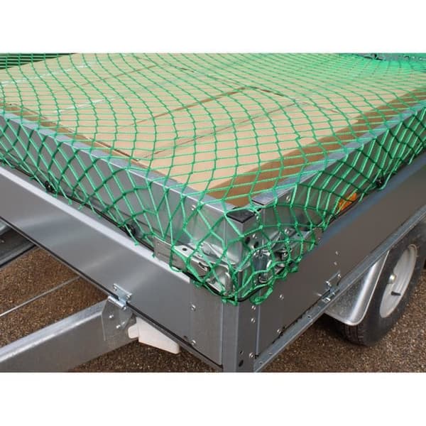 Nät för släpvagn - Okänt märke - 150x220 cm - Elastisk - Grön - Stabiliserare för föremål