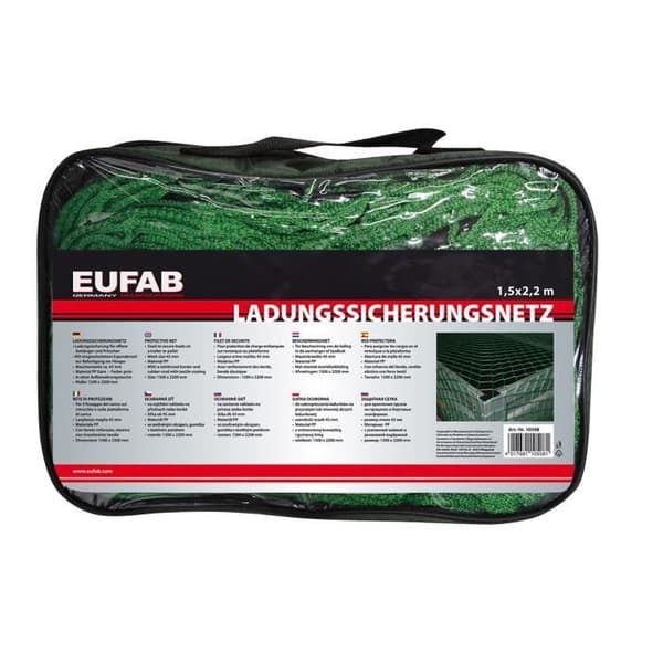 Nät för släpvagn - Okänt märke - 150x220 cm - Elastisk - Grön - Stabiliserare för föremål