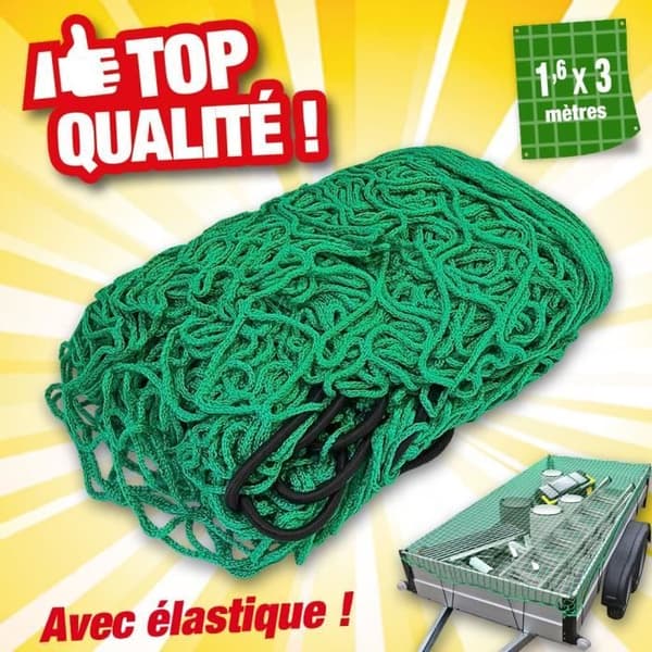 trailernät 1,6 * 3m