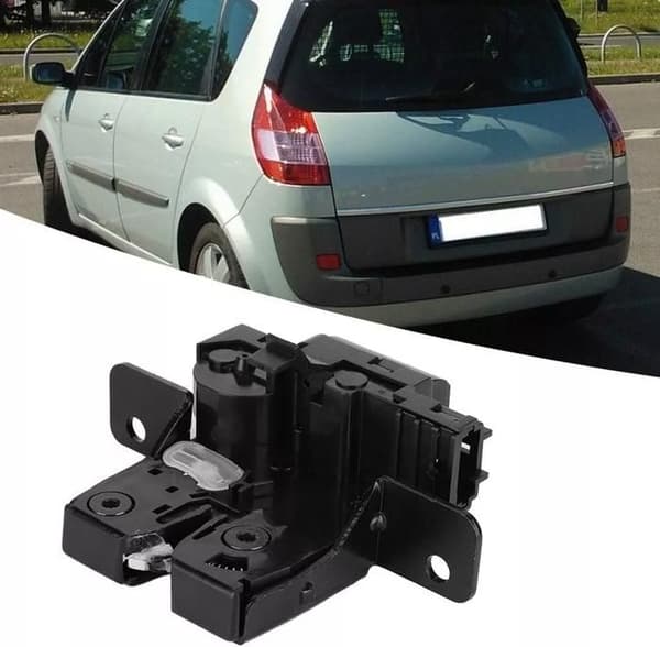 Bakluckans lås - Renault - Clio 3 - Mégane 2 - Scénic 2 - Ny, Hållbart Metall