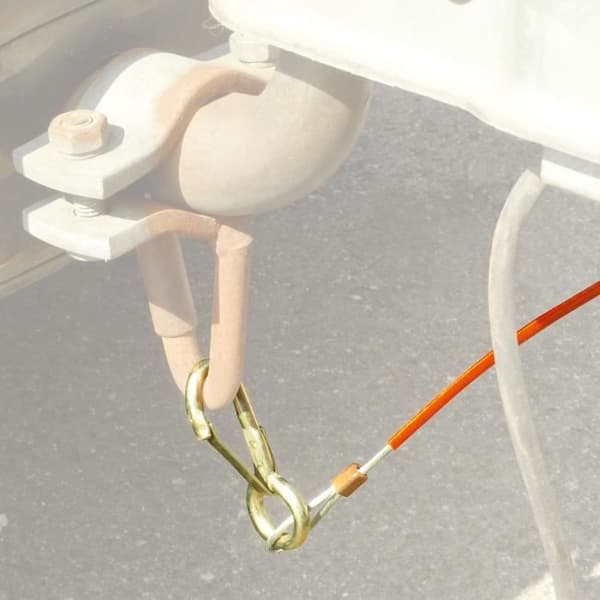 Säkerhetsbromskabel - CARPOINT - 0438116 - 100 cm - 1500n/150 kg