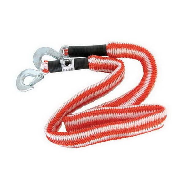 Dragkabel - CARPOINT - 0178749 - 1.5-4 m - 2800 kg - Stretch säkerhetskrokar