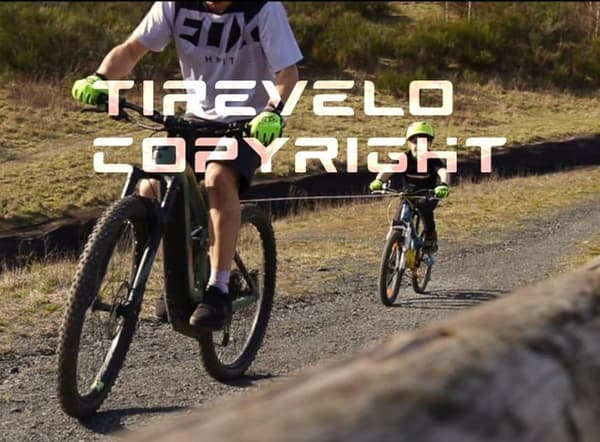 Bärande stång - bogseringsvinsch Cykeldragning Dragningssystem TIRE VELO - 2023