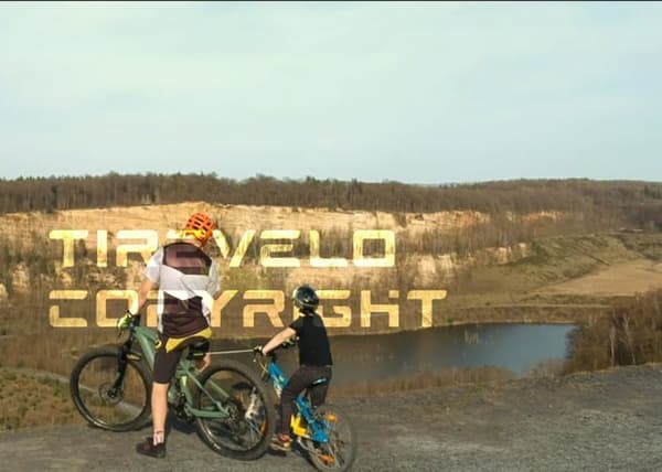 Bärande stång - bogseringsvinsch Cykeldragning Dragningssystem TIRE VELO - 2023