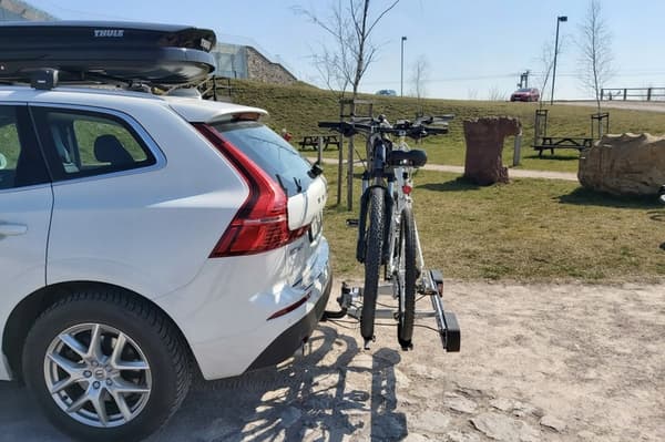 Amos TYTAN 2 PLUS cykelplatform til 2 cykler
