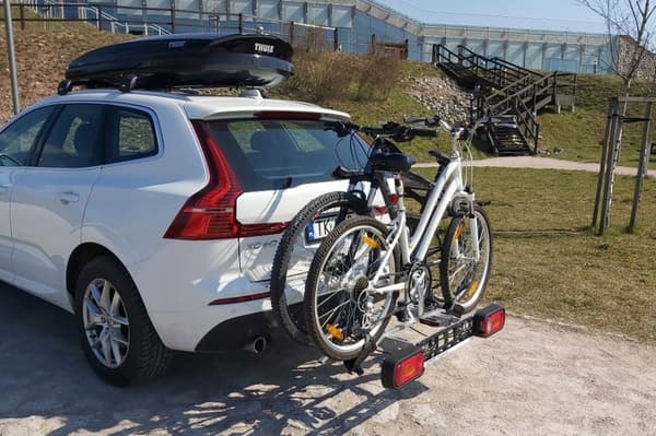 Amos TYTAN 2 PLUS cykelplatform til 2 cykler